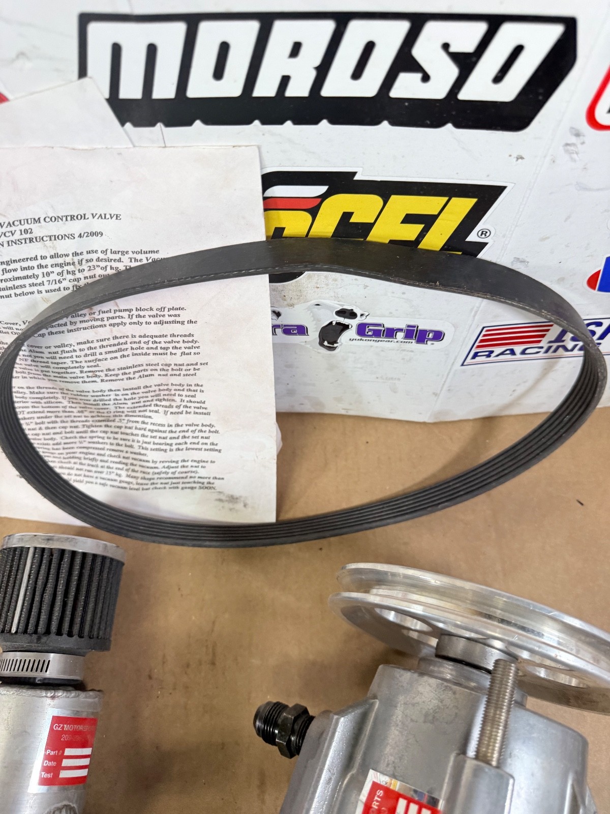 BBC CHEVY GZ MOTORSPORT VA104 RACING VACUUM PUMP STREET/STRIP