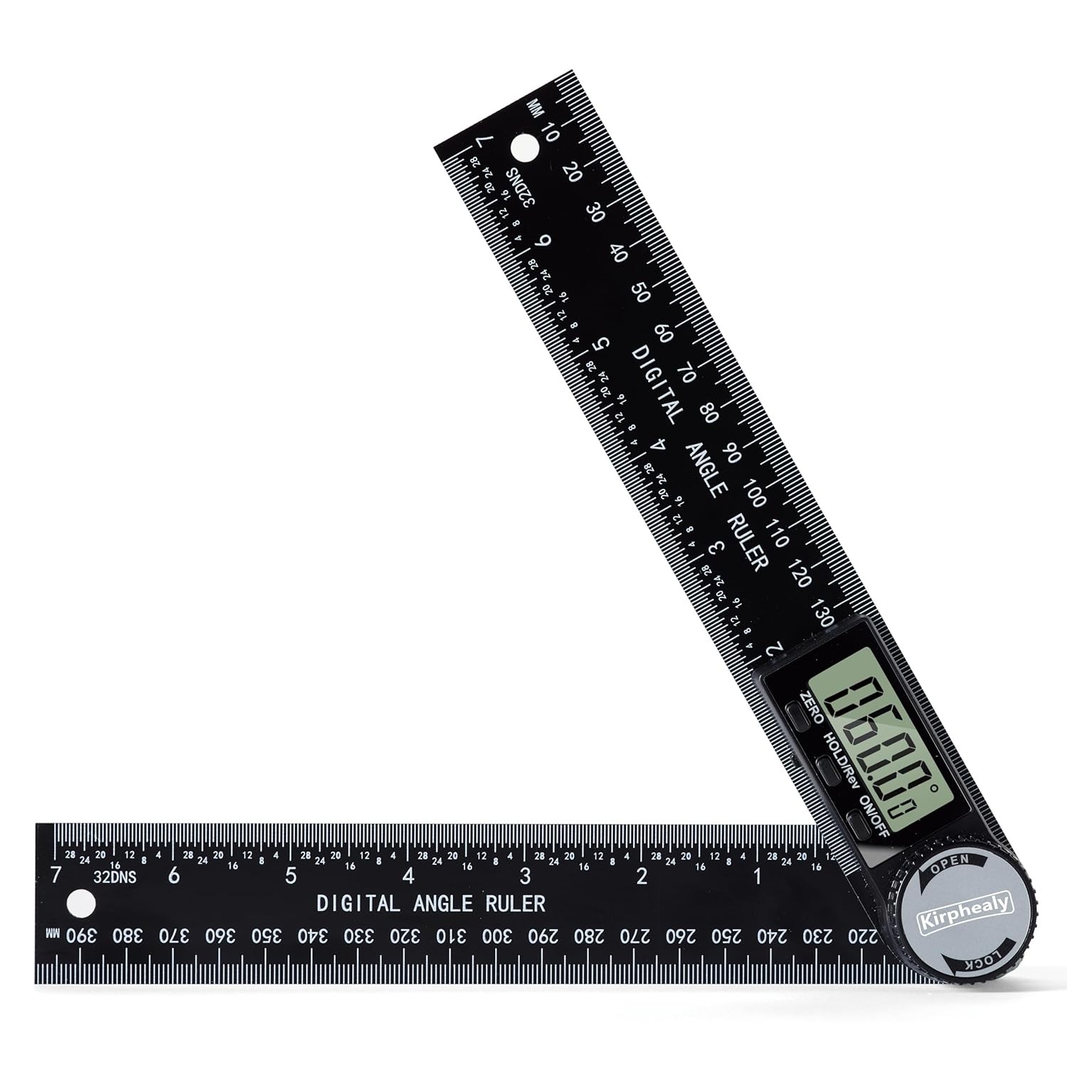 Digital Angle Finder Protractor, 7inch 200mm Angle Gauge Professional Measuring