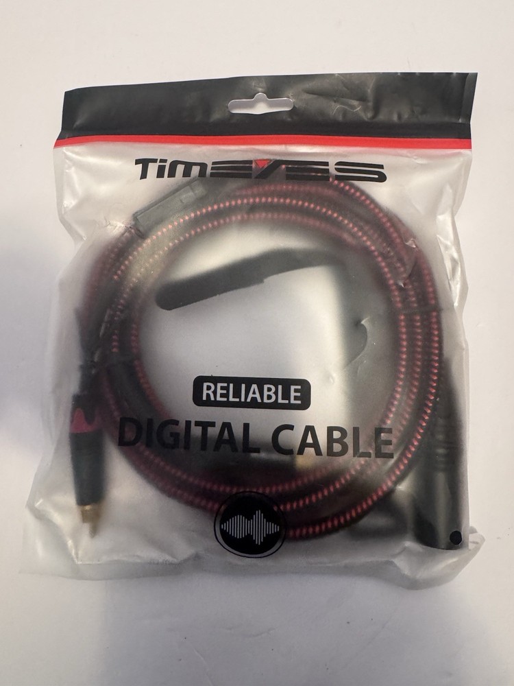Timeyes Reliable Digital Cable Dual RCA