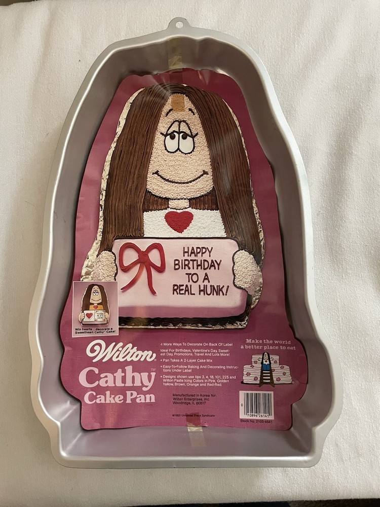 1983 Wilton Cathy Comic Strip Cake Pan