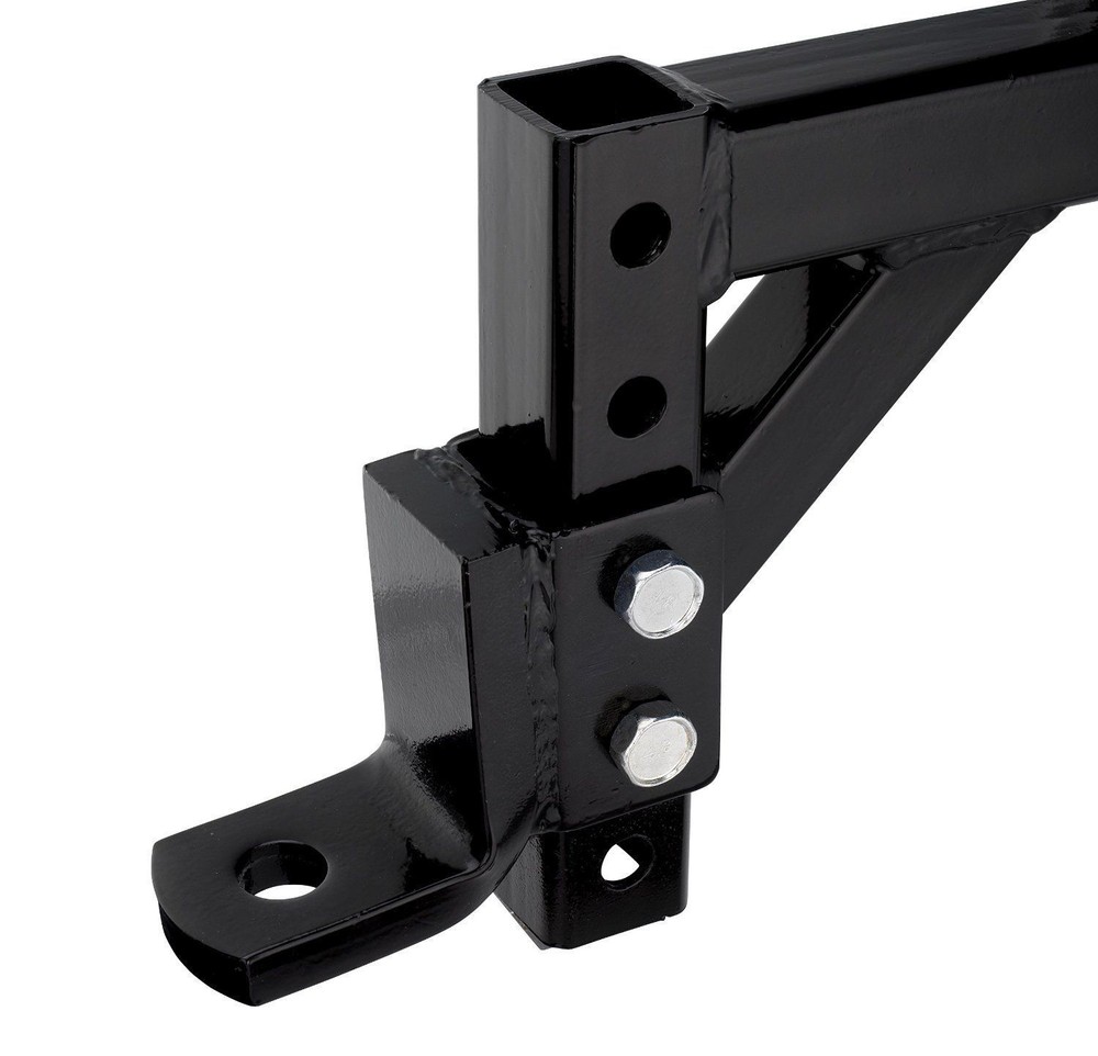 10" ADJUSTABLE TRAILER DROP BALL MOUNT HITCH PRO AUTO