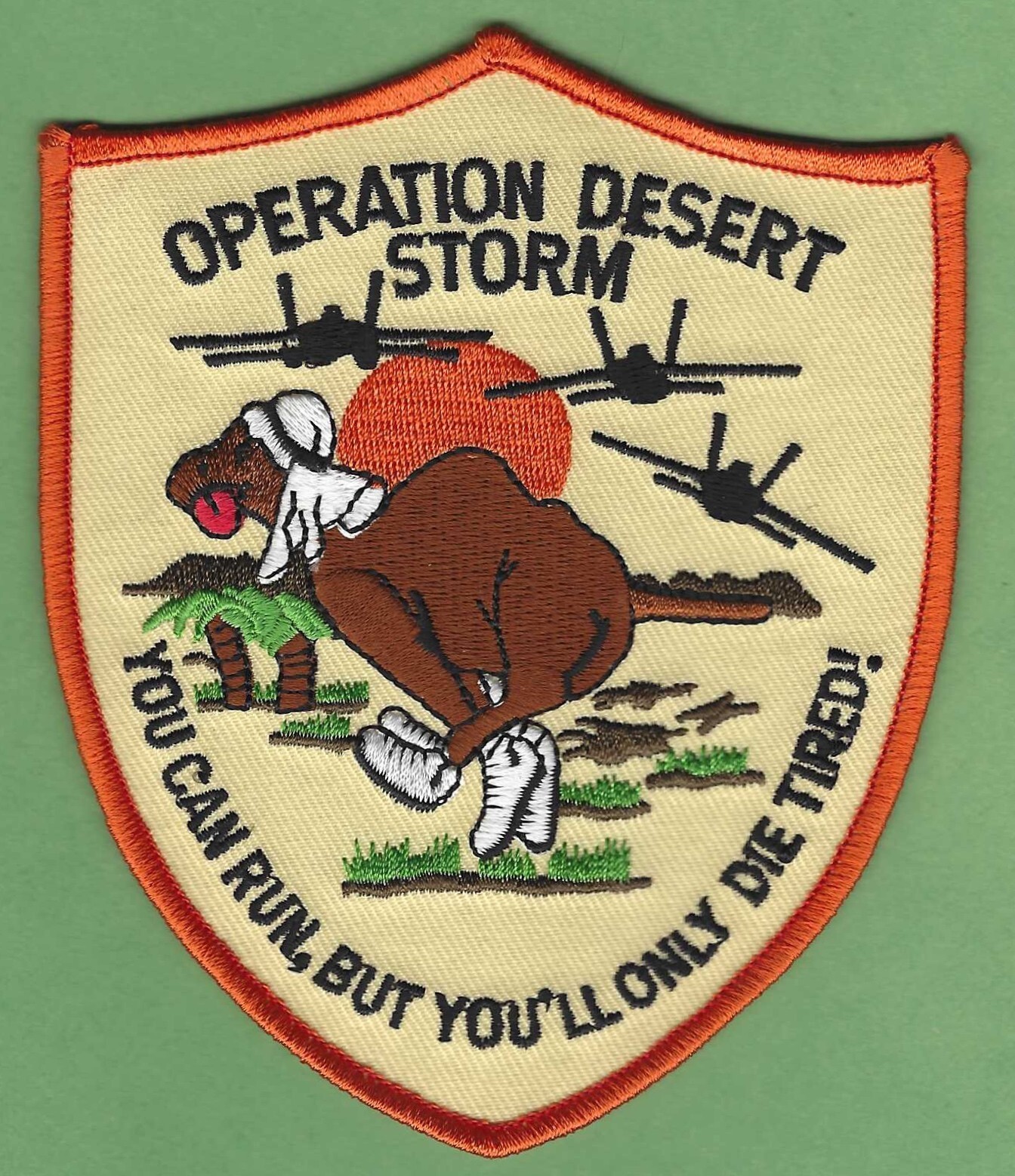OPERATION DESERT STORM MILITARY CAMPAIGN PATCH
