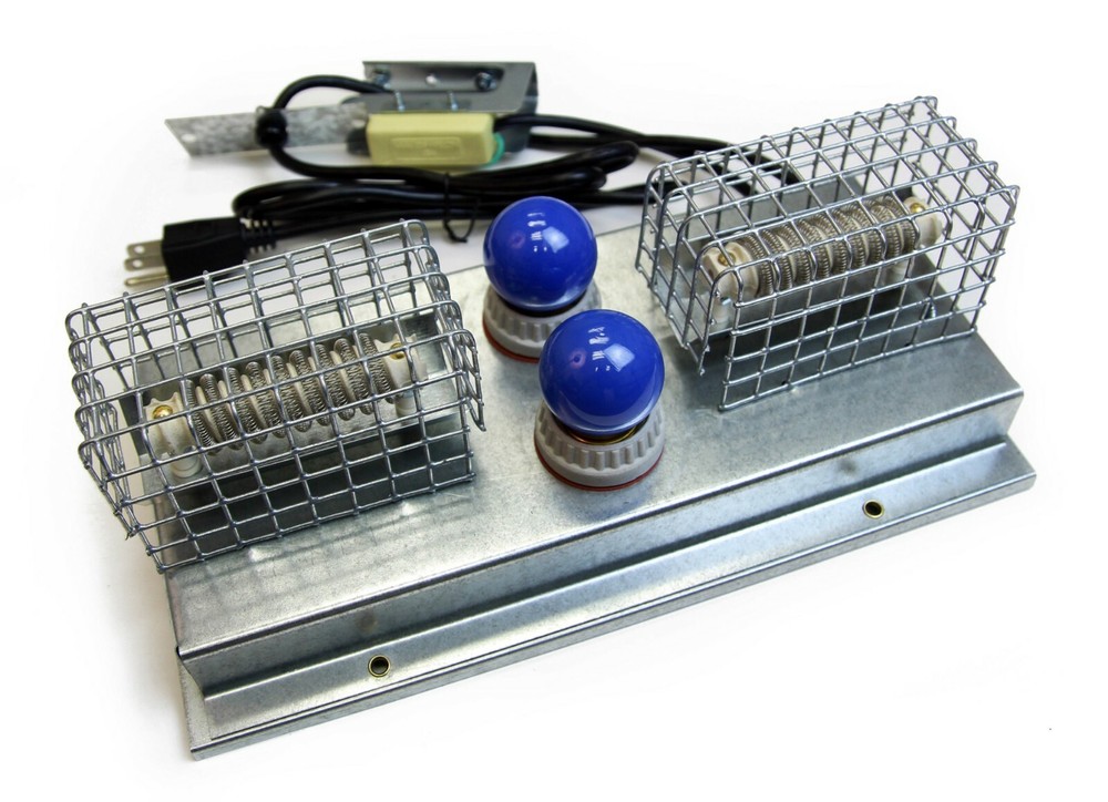 0537 - Replacement Heater & Thermostat for Box Brooder 110V