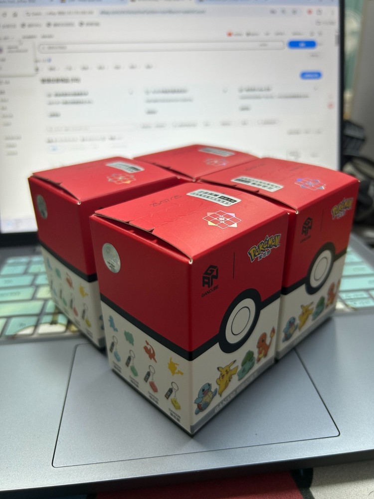 GAN 330 Pokémon Mini Magic Keychain Cube Squirtle Version New
