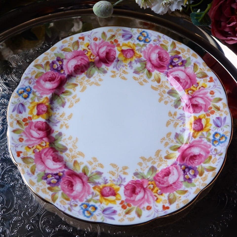 Royal Albert Serena Plate, Round, 18cm