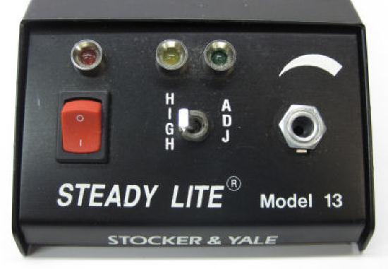 Stocker & Yale Steady Lite Model 13 Microscope Illuminator Controller, for Parts