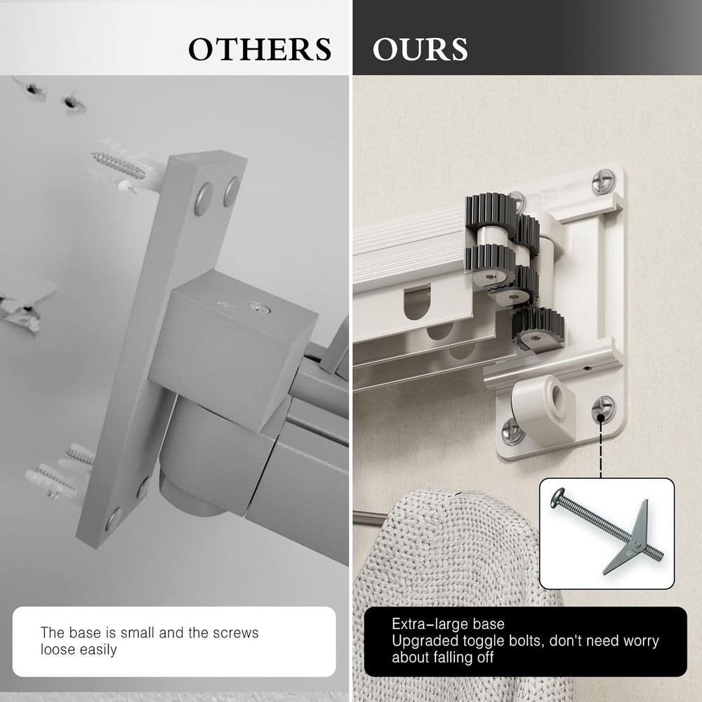 Drying Rack Wall Mounted Foldable Drying Rack Foldable/Retractable