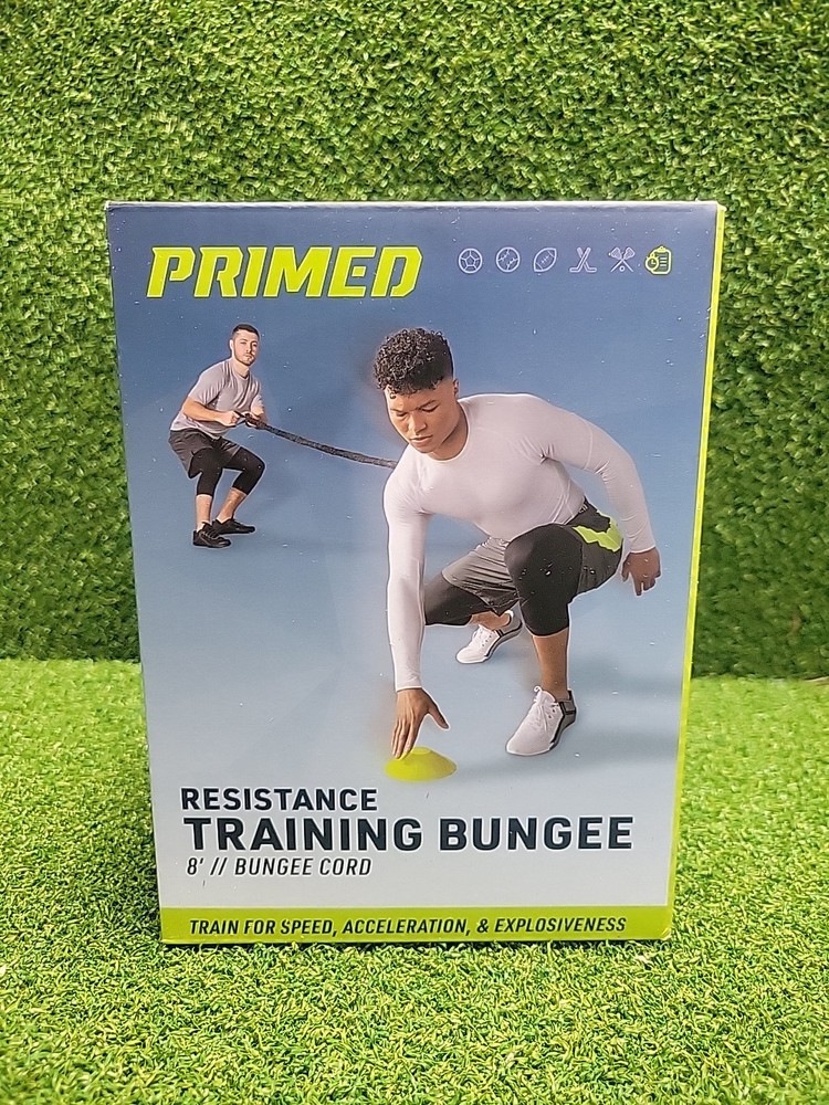 Primed Resistance Training Bungee 8' Cord - Train for Speed, Acceleration