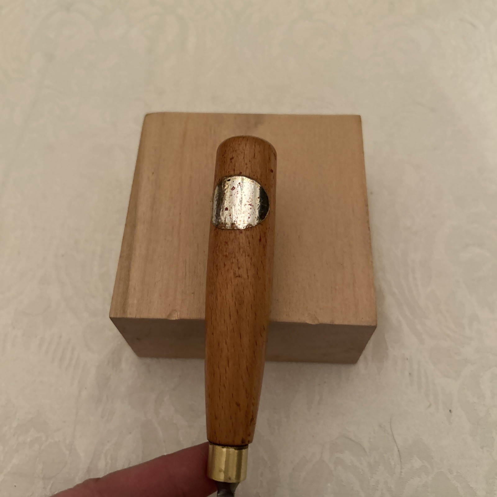 Ashley Iles # 4 / 8mm Straight Carving Gouge Excellent Condition Sharp