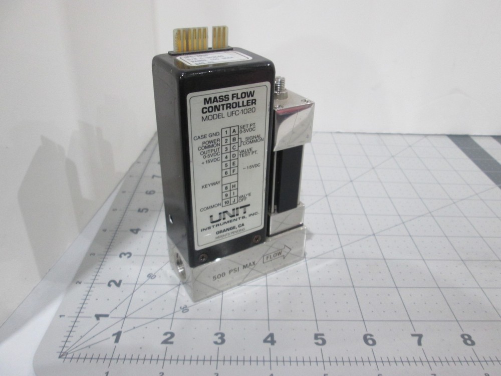 Unit, UFC-1020, Mass Flow Controller, O2, 10 SCCM, Used