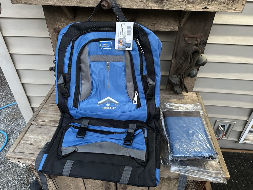NEW Torelli Outdoor Backpack & Mats