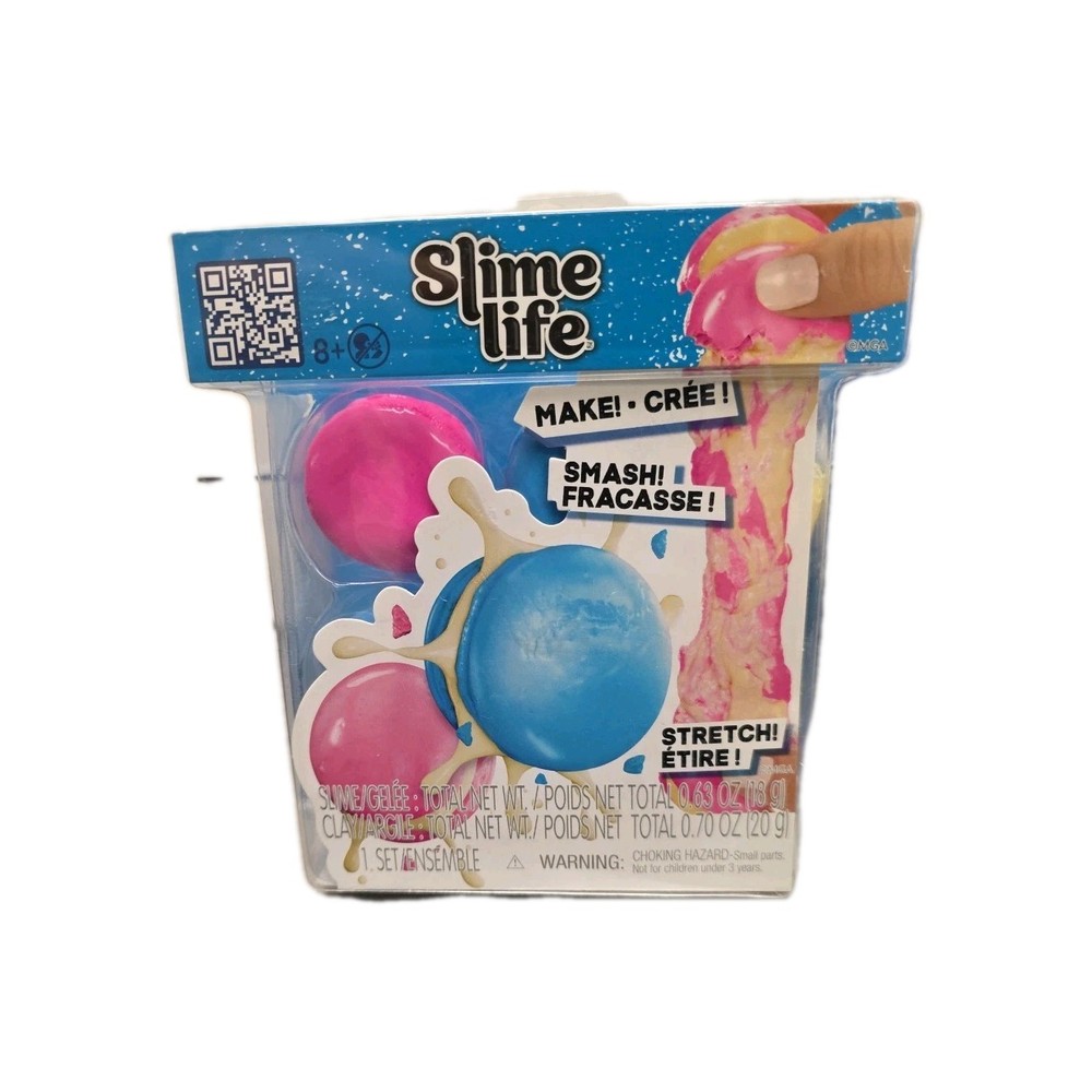 Slime Life Macaron Slime Kit Smash Macaron