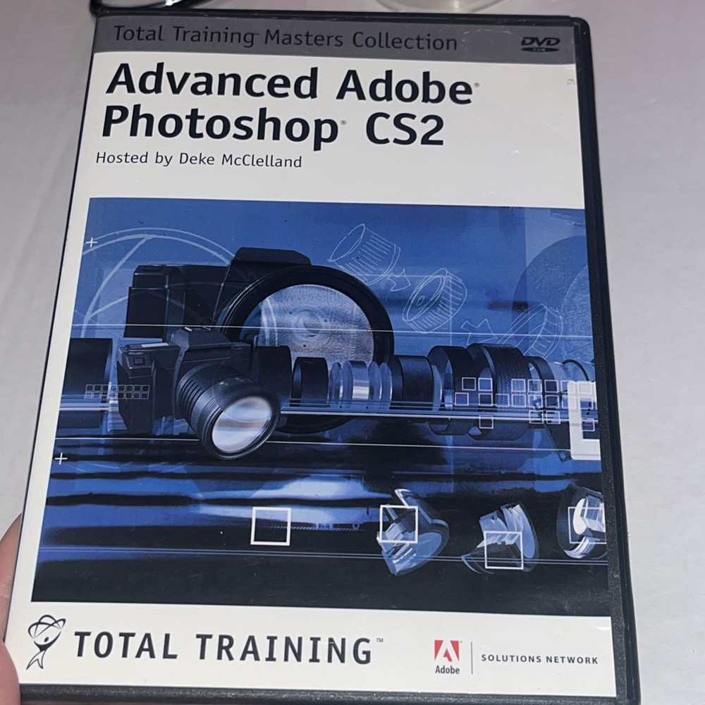 Total Training For Adobe Photoshop CS2 DVD ROM Deke Solutions Network