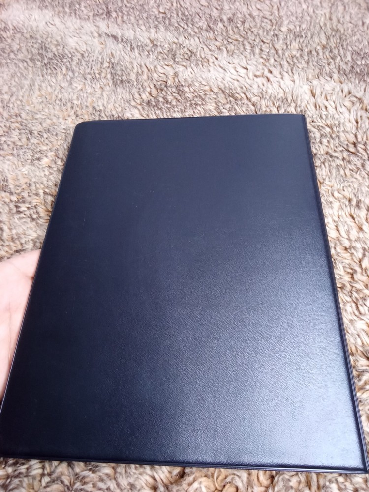 R-C-T-A Perseverate In Pugna Folder, Portfolio, Notepad, Black Business Notebook
