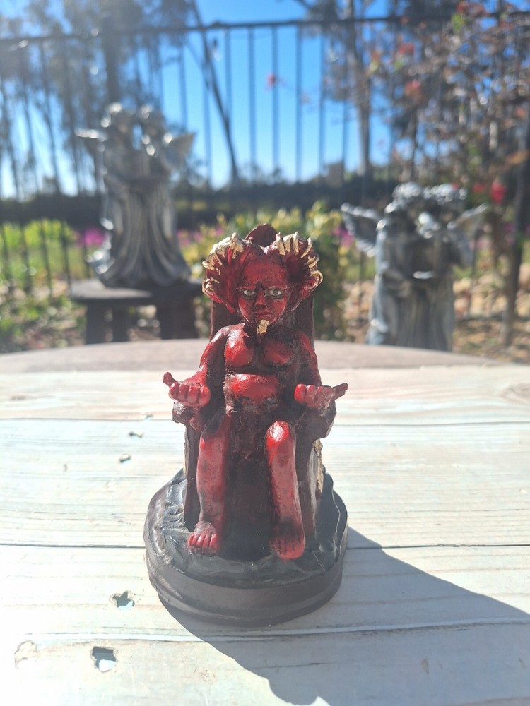 Baphomet Satan Red 5.5" Satan / Diablo / Angel Negro/ Devil / Evil / Statue