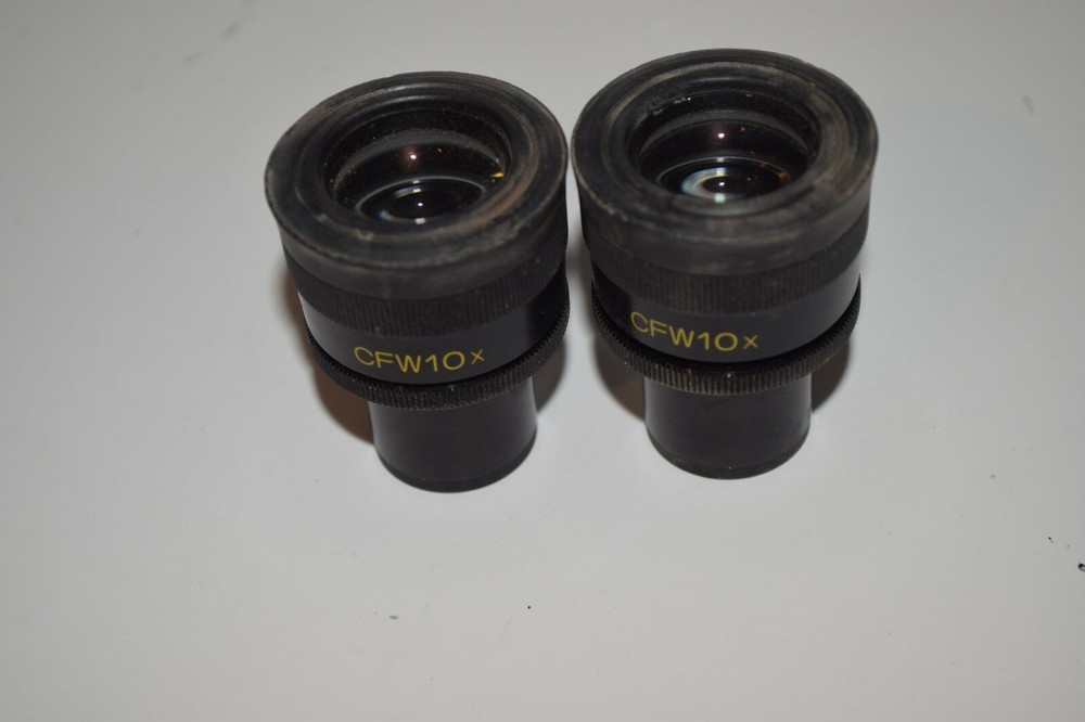 NIKON CWF10X MICROSCOPE EYEPIECES - INCLUDES 2  (LB73)