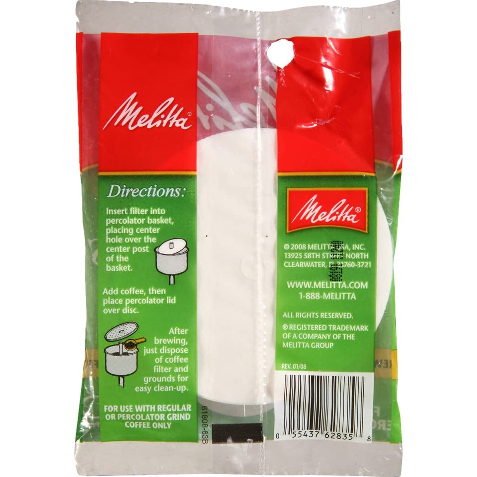 White Disc Coffee Filter, 100 Count (Pack of 3)