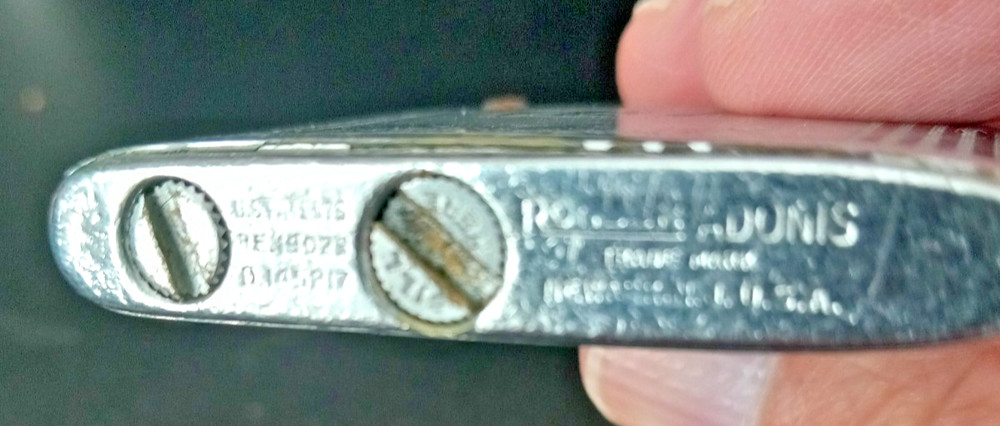Vintage Silver Ronson Adonis Lighter