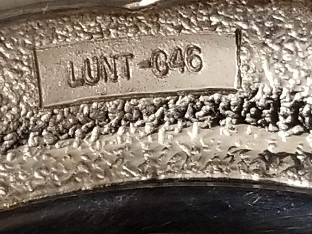 Vintage Lunt 646 Silver Dish Plate Round Catchall 6" Silverplate EUC Trinket