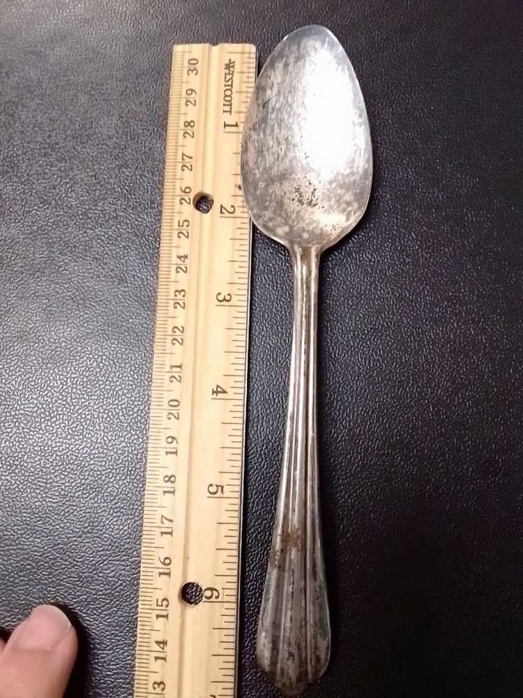 Epsb Epsr Spoon Vintage Antique Rust Corrosion For Projects Crafting