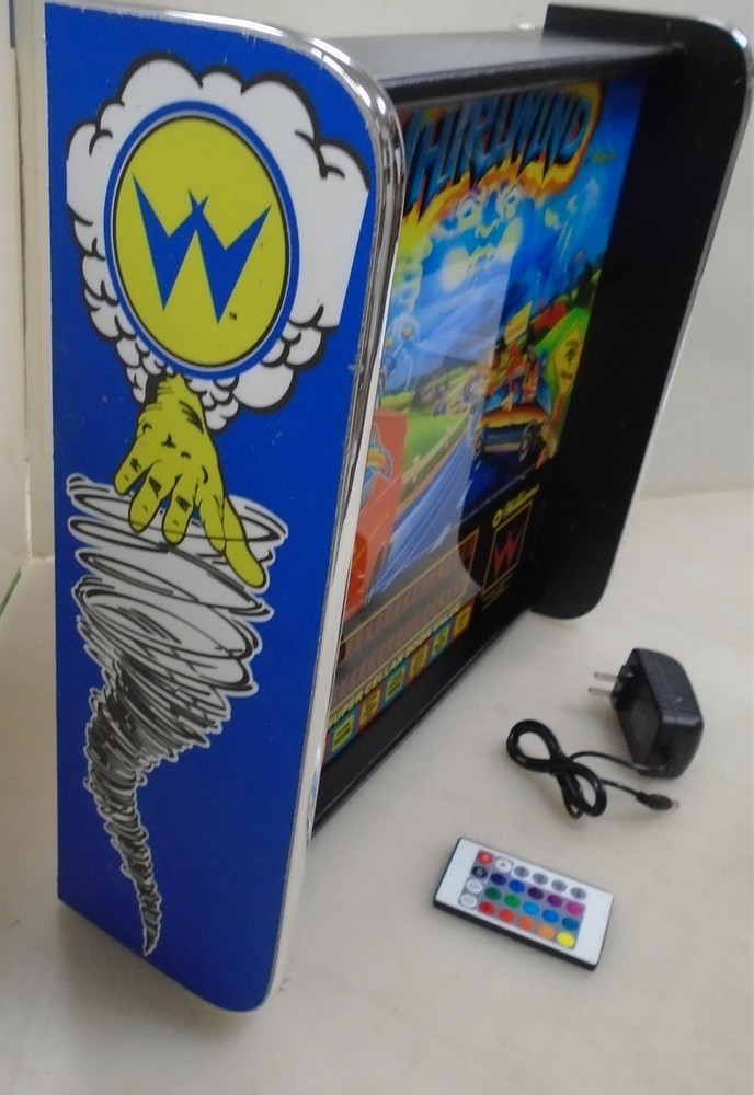Williams Whirlwind Pinball Head LED Display light box