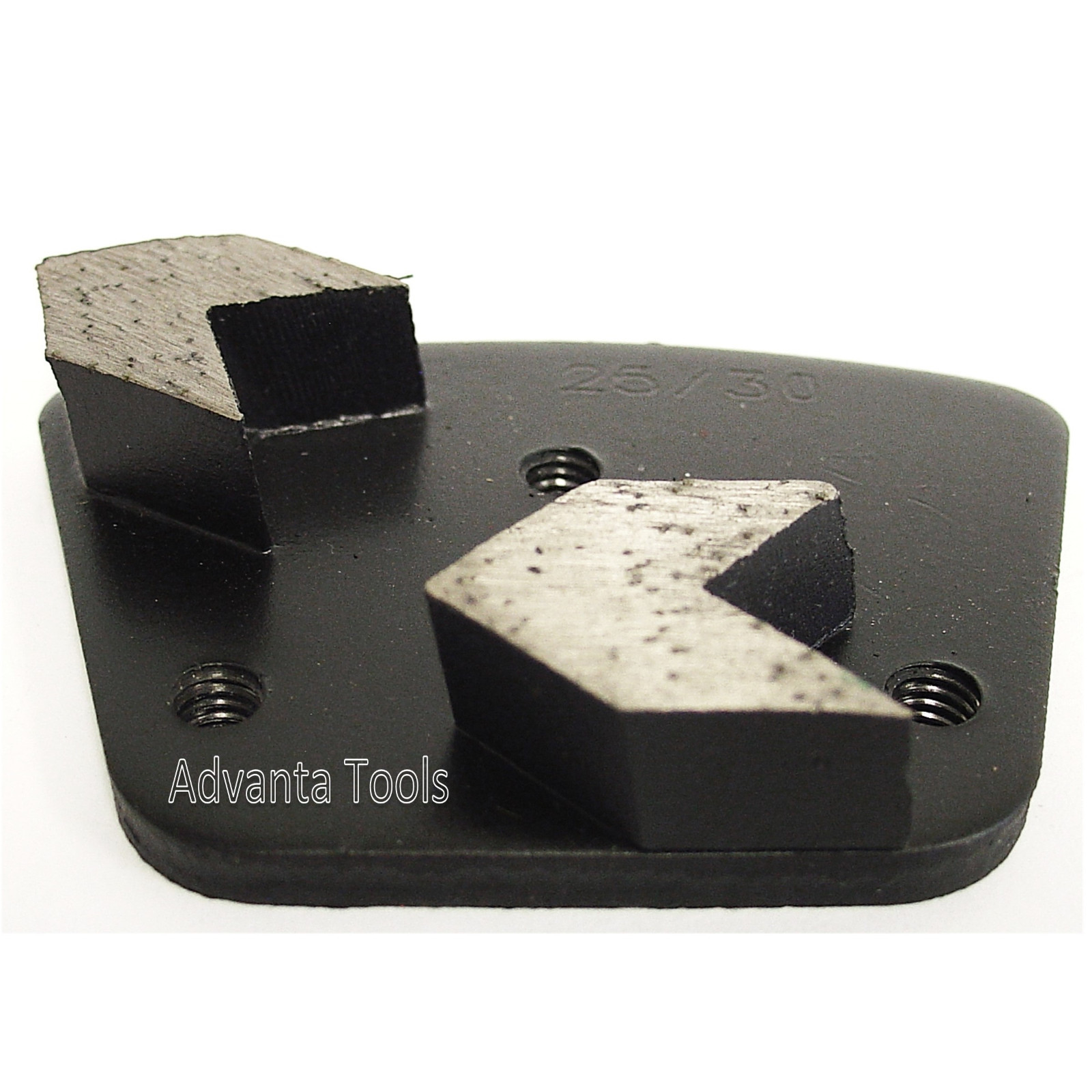 Trapezoid Arrow Seg Grinding Shoe / Disc / Plate - Medium Bond - 25/30 Grit