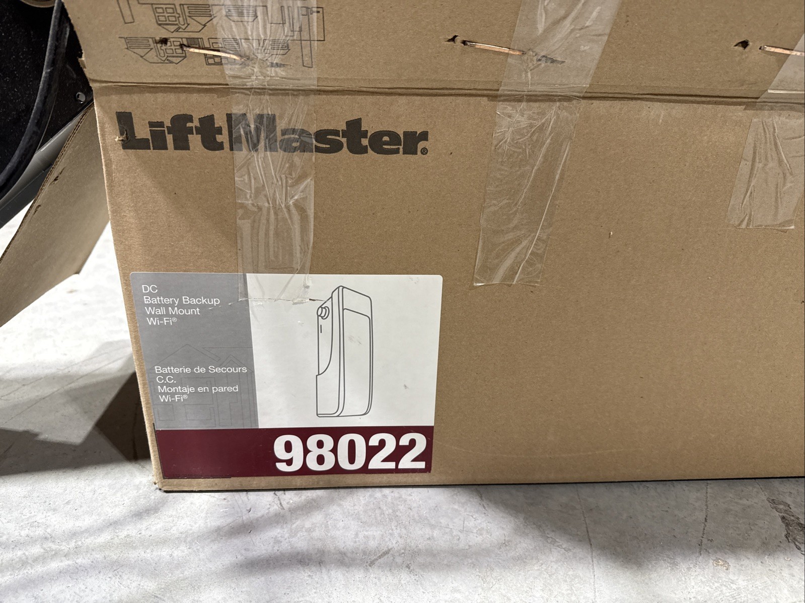 Liftmaster 98022 Jackshaft Garage Opener 120V 1.5amp Black Used Sold As Is