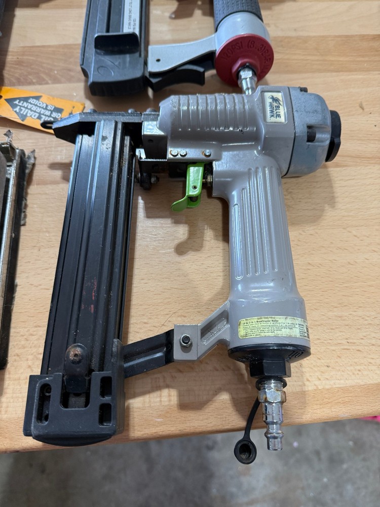 Jitterbug Sander / Stapler / Pneumatic Tool Lot (#177)