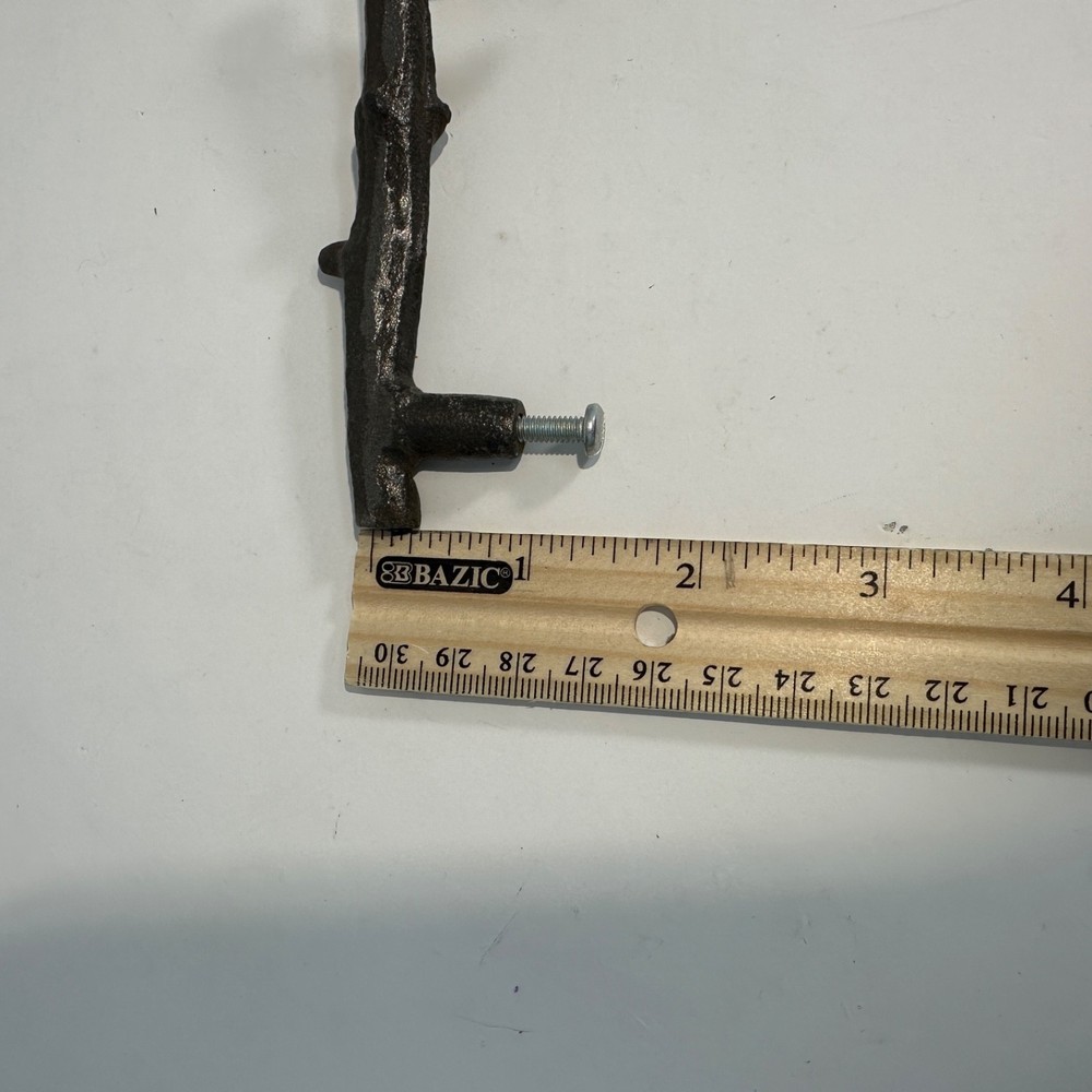 Vintage 3 Twig Cabinet Pulls aged bronze