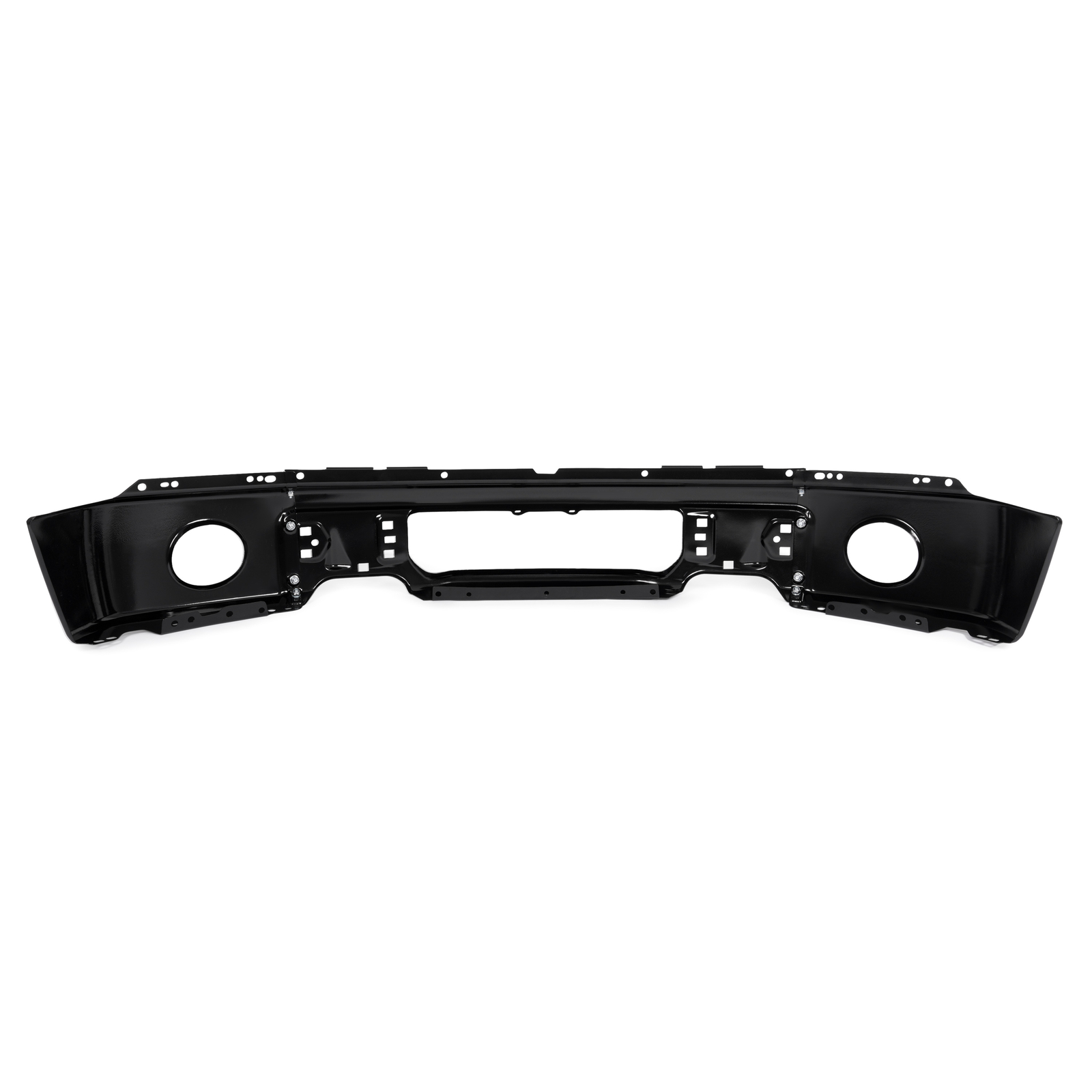 Front Black Steel Bumper Face Bar For Ford F150 2009-2014 w/ Fog Light US NEW