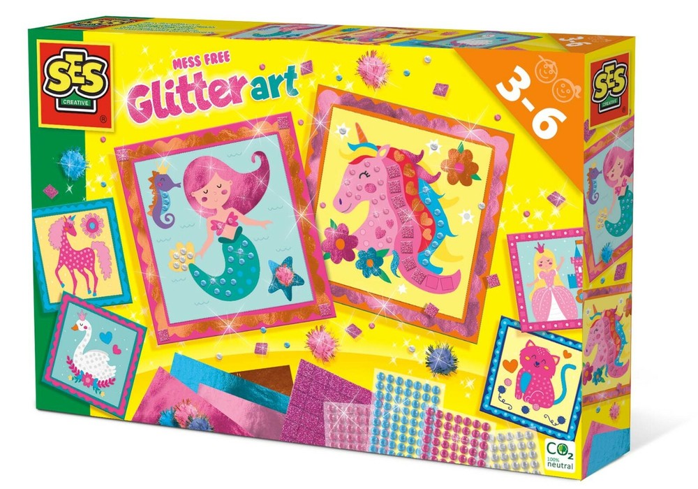SES Creative Glitter Art Without Mess