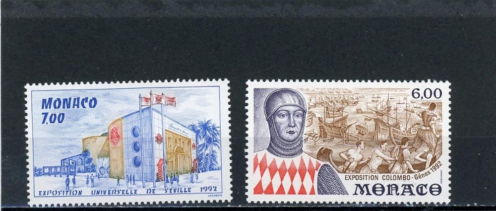 Monaco 1992 Scott# 1819-209 Mint NH