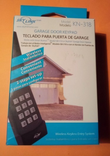 Skylink Model KN-318 Universal Garage Door Keyless Entry Keypad