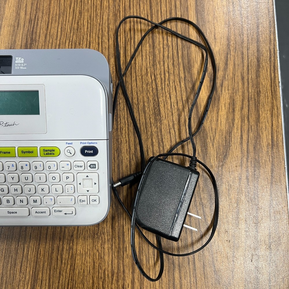 Brother PT-D400 Label Thermal Printer Label Maker Tested Working