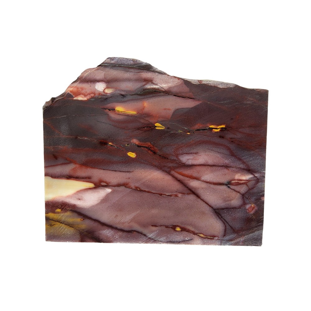 Mookaite Jasper, slab, cabbing rough, lapidary, #R-6942