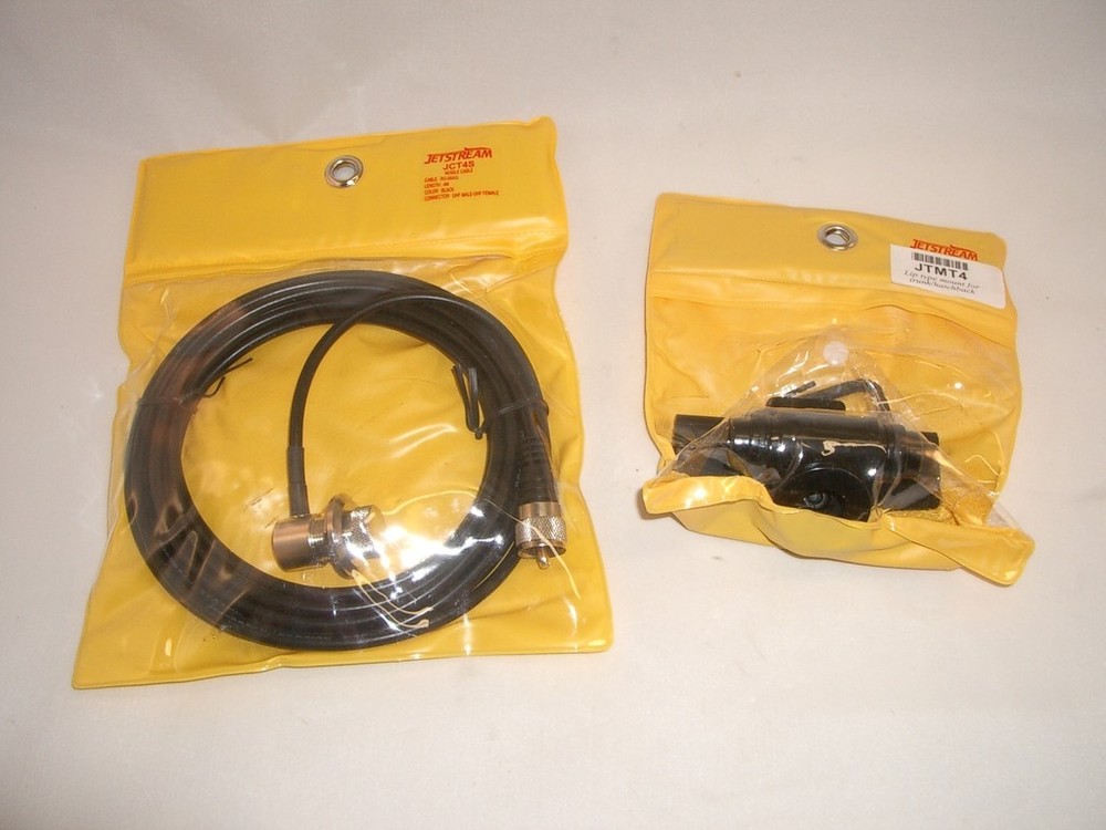 JETSTREAM JT405C58 SO-239 ADJUSTABLE TRUNK TAILGATE ANTENNA MOUNT COAX ASSEMBLY