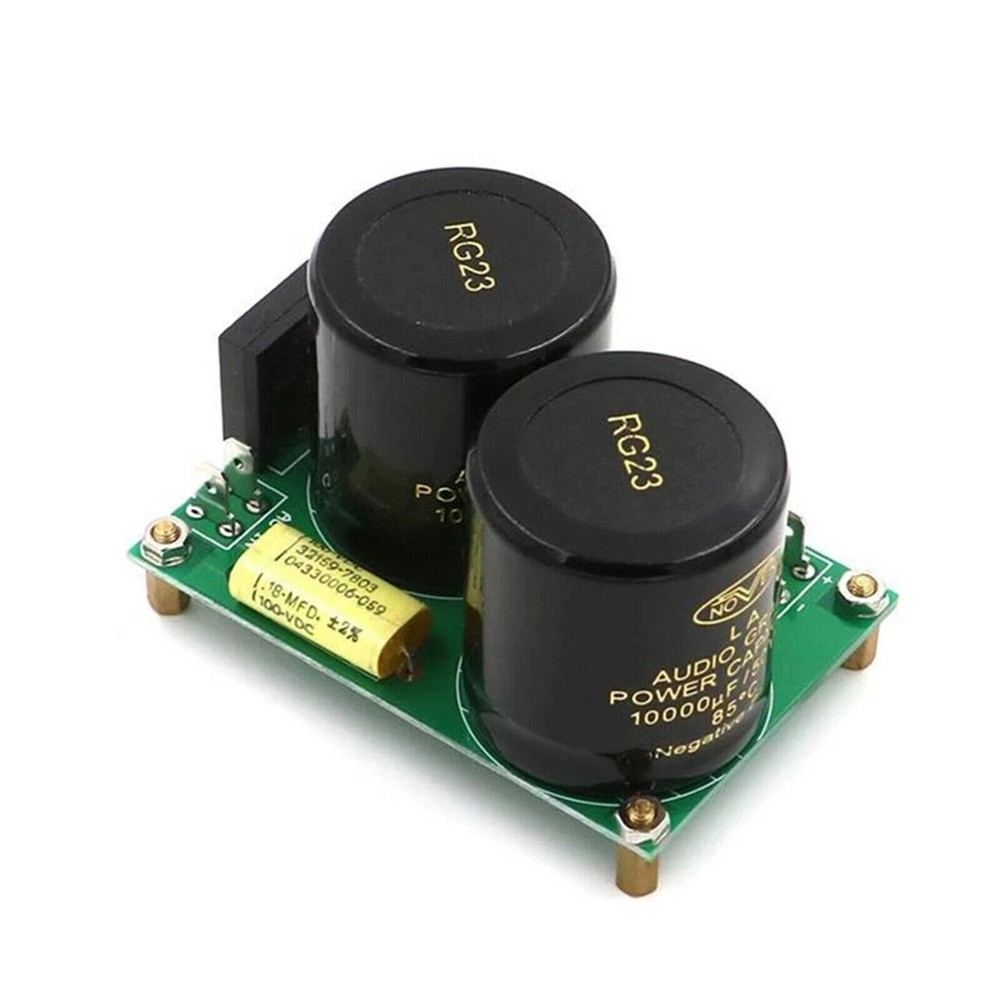 1pc 10000UF 50V*2 HPOO Single Power Rectification Filtering Finished Board