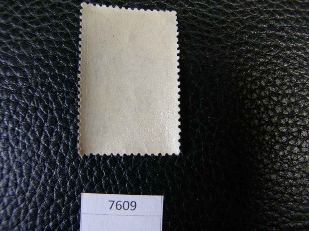 7609) One: 2c King George VI Tapping Rubber Postage Stamp