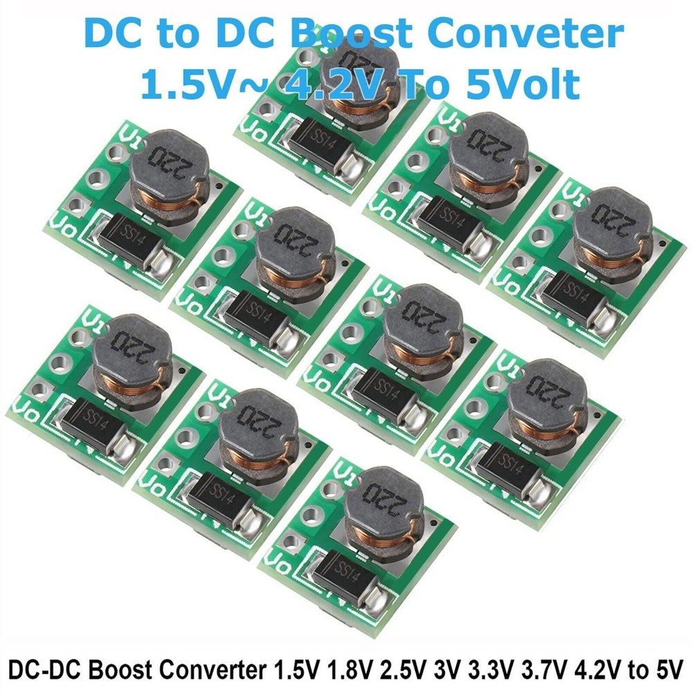 Mini 0.9-5V To 5V Dc-Dc Step-Up Power Module Voltage Boost Converter