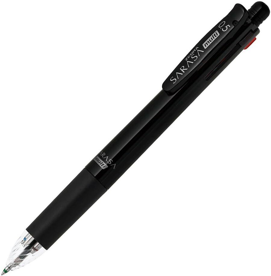 ZEBRA Multifunctional Pen 4 Colors + Sharp Sarasa Multi 0.5 Black P-J4SA11-