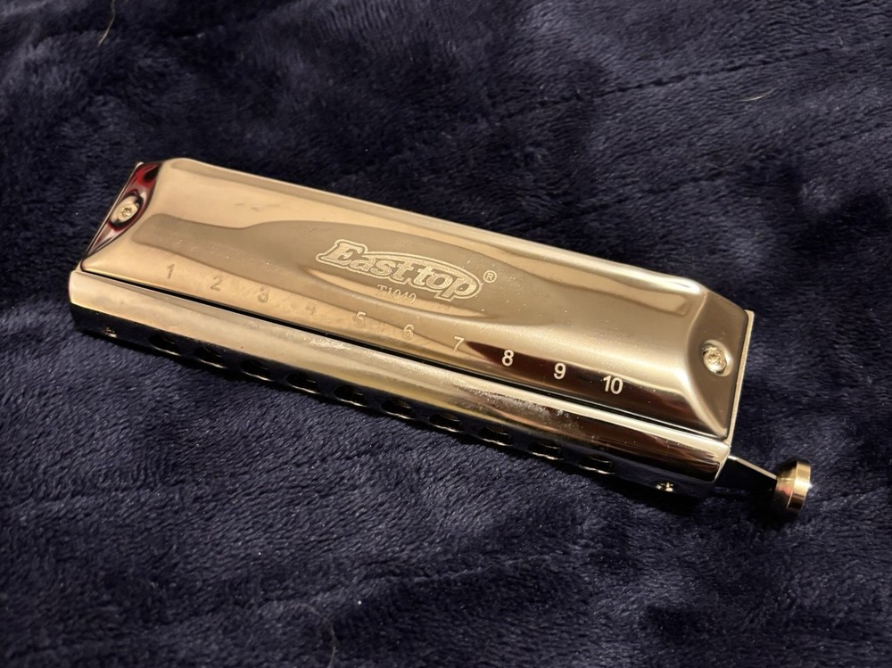 Easttop T10-40 Chromatic Harmonica Perfect Condition