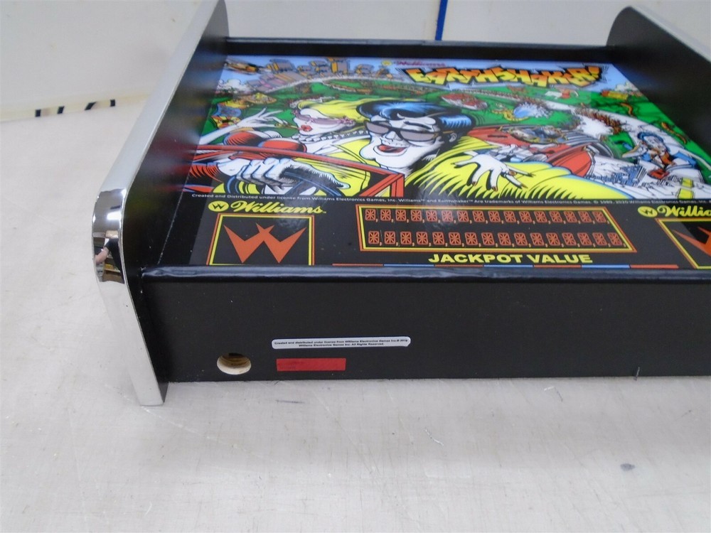 Williams Earthshaker Pinball Head LED Display light box