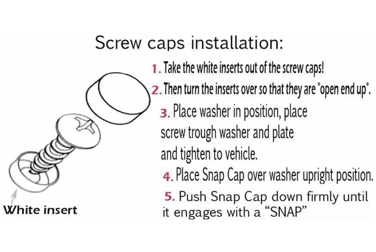 American Flag License Plate Matte Black USA Aluminum Tactical With Screws & Caps