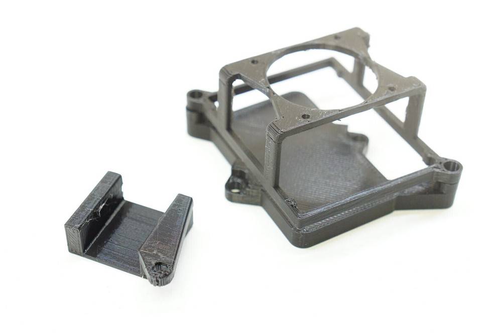 ESC Cage Mount for Castle Sidewinder 4 w/ Switch Mount - For Traxxas Rustler