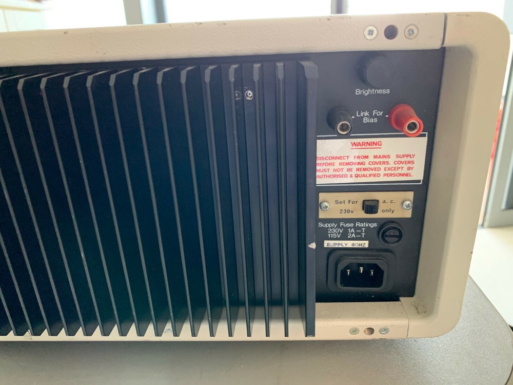 WAYNE KERR 6425 PRECISION COMPONENT ANALYZER w/ Kelvin clip (LCD missing pix)