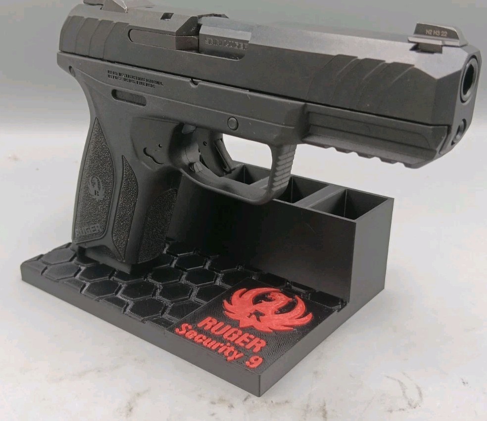 Ruger Security 9 Pistol Display Stand Holds 5 Magazines  – Multiple Colors