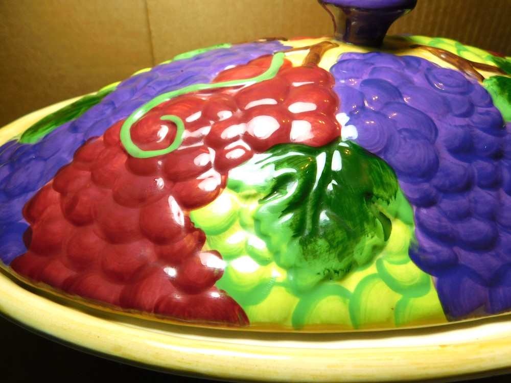 Temp-Tations Presentacle Ovenware By Tara Made In CSA, Inc. Fruit Basket 2Pc Set