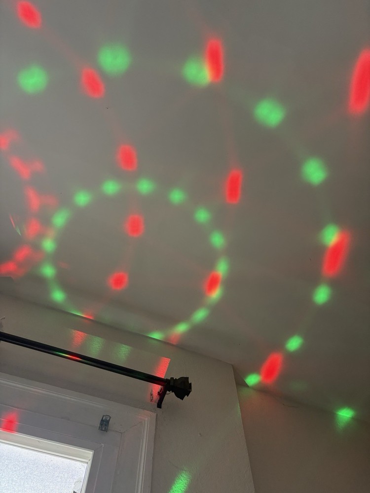 LED Effect Party Light Multicolor Beam with Remote Control & Mounting Bracket