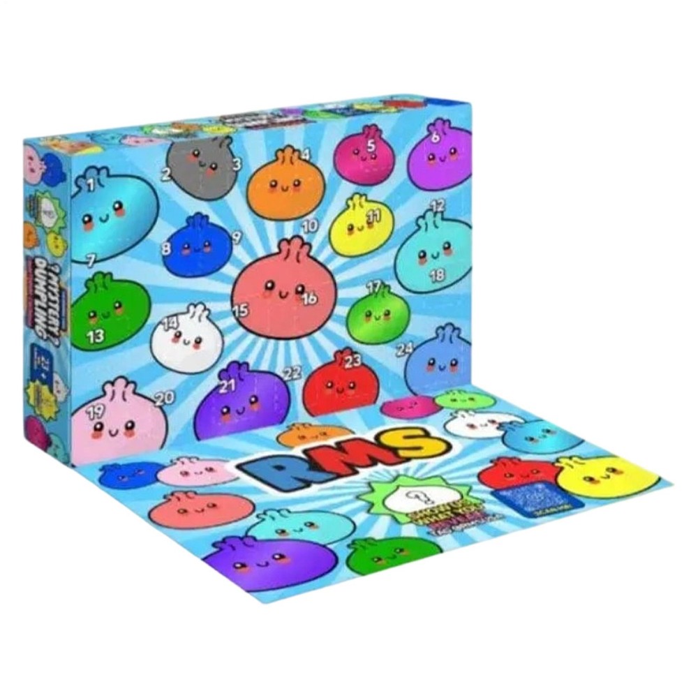 Crazy Fun Mystery Dumpling Countdown Calendar Dumpling Squishy Sensory Toy Set