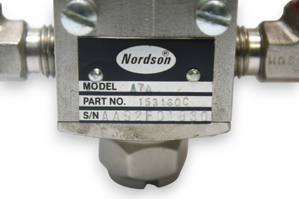 NORDSON 153160C SINGLE CHAMBER A7A